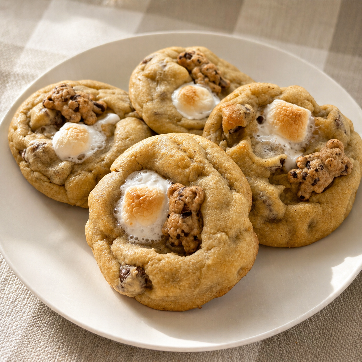 Mini Chocolate Stuffed S’more